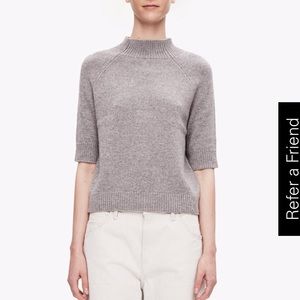 100% Cashmere Classic Mock Sweater